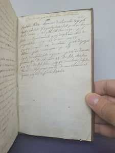 Physiologia. Latin Medical Manuscript Coursebook, 18th Century