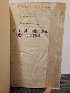Explanatio Psalmorum, 1497