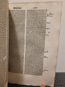 Explanatio Psalmorum, 1497