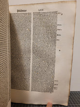 Load image into Gallery viewer, Explanatio Psalmorum, 1497