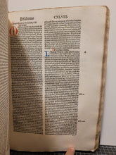 Load image into Gallery viewer, Explanatio Psalmorum, 1497