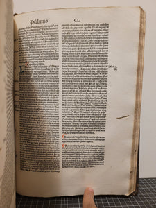 Explanatio Psalmorum, 1497