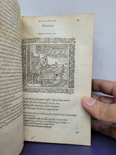 Load image into Gallery viewer, Omnia Andreae Alciati Emblemata cum commentariis, quibus emblematum aperta origin mens auctoris explicatur, et obscura omnia dubiaque illustrator, adjecta ad calcem nota posteriores per Claud. Minoem, 1589