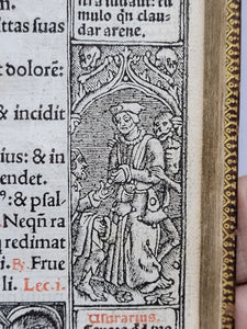 Horae, Use of Rome. Hore divine virginis Marie, secundum usum Romanum, 1531