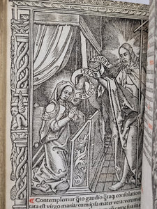 Horae, Use of Rome. Hore divine virginis Marie, secundum usum Romanum, 1531