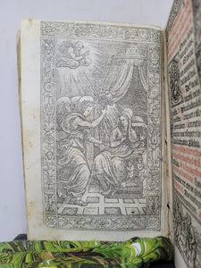 Book of Hours. Officium beatae Marie Virginis, 1545. Later Binding