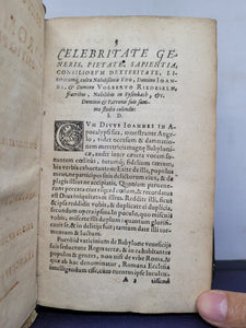Epistolae divi Pauli apostoli ad Romanos expositio plana et perspicua. Multo castigatiora ac emendatiora, 1596. Potentially Toxic Binding