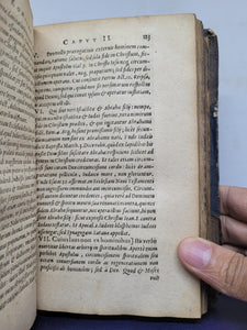 Epistolae divi Pauli apostoli ad Romanos expositio plana et perspicua. Multo castigatiora ac emendatiora, 1596. Potentially Toxic Binding