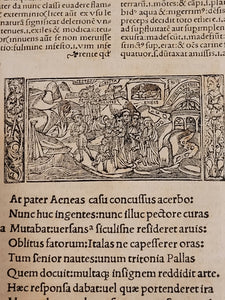 Opera Virgiliana cum decem commentis docte et familiariter exposita, docte q[ui]dem Bucolica, et Georgica a Servio, 1527