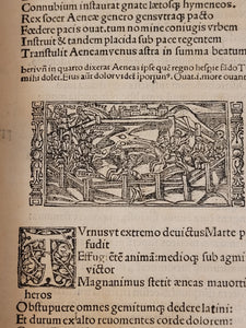 Opera Virgiliana cum decem commentis docte et familiariter exposita, docte q[ui]dem Bucolica, et Georgica a Servio, 1527