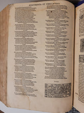 Load image into Gallery viewer, Opera Virgiliana cum decem commentis docte et familiariter exposita, docte q[ui]dem Bucolica, et Georgica a Servio, 1527
