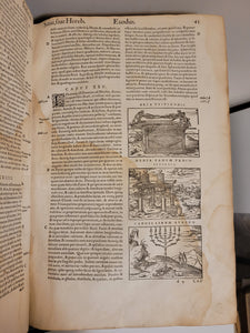 Biblia Sacra ad optima quaeque veteris ut vocant tralationis exemplaria summa diligentia parique fide castigate, 1556