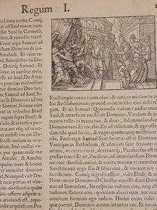 Biblia Sacra ad optima quaeque veteris ut vocant tralationis exemplaria summa diligentia parique fide castigate, 1556