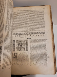 Biblia Sacra ad optima quaeque veteris ut vocant tralationis exemplaria summa diligentia parique fide castigate, 1556