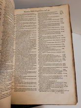Load image into Gallery viewer, Biblia Sacra ad optima quaeque veteris ut vocant tralationis exemplaria summa diligentia parique fide castigate, 1556