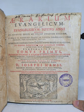 Load image into Gallery viewer, Aerarium Evangelicum, Hoc Est: Evangeliorum Totius Anni Scilicet Ab Adventu Usque Ad Feriam Quartam Cinerum, Et A Feria IV. Cinerum Usque ad Pascha Resurrectionis, 1668