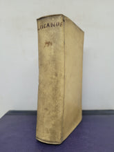 Load image into Gallery viewer, M. Annaei Lucani Pharsalia, sive De bello civili Caesaris et Pompeii lib. X. additae sunt in sine Hugonis Grotii notae ex binis antehac editis junctae, auctae, correctae, 1643