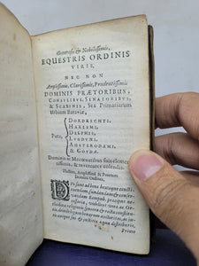 Ever Bronchorst J.C., In titulum Digestorum de diversis regulis juris antiqui Enarrationes, 1641