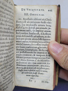 Compendium Manualis Controversiarum Hujus Temporis de Fide, Ac Religione, 1629