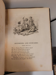 The Fables of John Dryden, ornamented with Engravings from the pencil of the Right Hon. Lady Diana Beauclerc, 1797. With Engravings by Bartolozzi