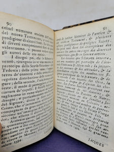 Almanach de Peinture, année V, contenant XII portraits des peintres de la galerie royale de Florence avec leurs éloges, le groupe appelé la Lutte avec son explication et plusieurs autres choses concernant les beaux arts, 1796