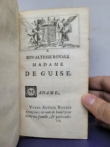 Les Soliloques, les Méditations, et le Manuel de S. Augustin; Bound With; Le Livre de S. Augustin De l'Esprit et de la Letter, 1745. Arms of Marie-Josèphe de Saxe, Dauphine of France