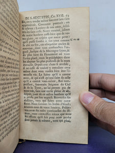 Les Soliloques, les Méditations, et le Manuel de S. Augustin; Bound With; Le Livre de S. Augustin De l'Esprit et de la Letter, 1745. Arms of Marie-Josèphe de Saxe, Dauphine of France