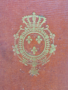 L'Incrédulité, 1814. Arms of Louis XVIII