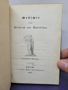 Gedichte von Friedrich von Matthisson, 1838