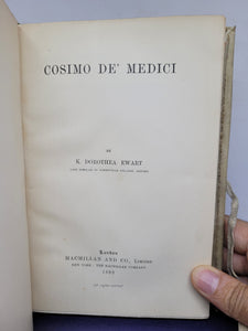 Cosimo de Medici, 1899