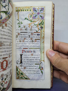 La Sainte Messe, 1891. Illuminated Prayer Book Printed On Vellum