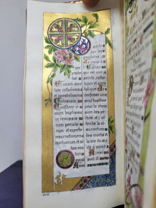 La Sainte Messe, 1891. Illuminated Prayer Book Printed On Vellum