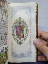 Load image into Gallery viewer, La Sainte Messe, 1891. Illuminated Prayer Book Printed On Vellum