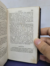 Load image into Gallery viewer, The Percy Anecdotes, Original and Select: Anecdotes of Women; Bound With; Anecdotes of Honor, 1822. Fore-Edge Painting