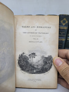 Tales and Romances of the Author of Waverly, 1828. Seven Fore-Edge Paintings