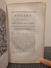 Load image into Gallery viewer, Roland Furieux, Poème Héroique, 1804