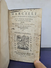 Load image into Gallery viewer, Marcelli Palingenii Stellati Poetae. doctissimi Zodiacus Vitae, hoc est, De Hominis Vita, studio, ac moribus optime instituendis libri XII, 1560