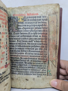 Book of Hours, Early 16th Century. Printed and Illuminated on Vellum