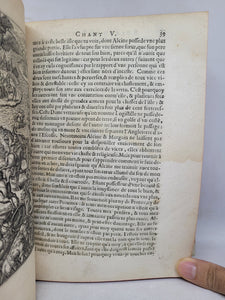 Le Divin Arioste ou Roland Le Furieux, traduict nouvellement en François par F. De Rosset, le tout enrichi de figures et dedié a la grande Marie De Medicis, 1644/1643