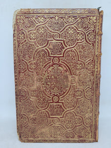 Office de la Semaine Sainte, en latin & en franc̜ois à l'usage de Rome & de Paris, 1752. Arms of Marie-Thérèse-Charlotte, Dauphine of France. Fanfare Binding
