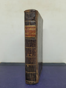 Q. Curtii Rufi Historiarum Libri, Accuratissime Editi, 1633