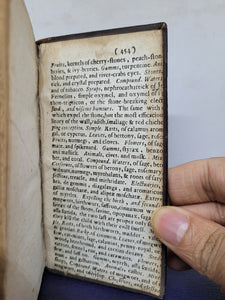 H. Savilius in Taciti histor. Agricolae vitam, et Commentarius de Militia Romana, 1649. Printed Waste Endpapers
