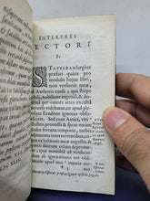 Load image into Gallery viewer, H. Savilius in Taciti histor. Agricolae vitam, et Commentarius de Militia Romana, 1649. Printed Waste Endpapers