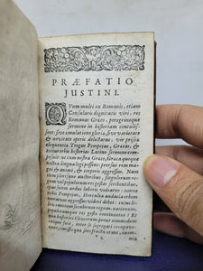 Iustini Historiarum ex Trogo Pompeio libri XLIV cum notis Isaaci Vossii, 1640
