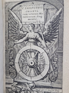 C. Sallustius Crispus Cum veterum historicorum fragmentis, 1634. Fine Binding
