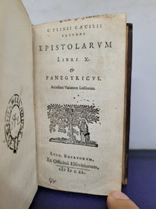 C. Plinii Caecilii Secundi Epistolarum Libri X. & Panegyricus: Accedunt Variantes Lectiones, 1640