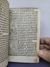 Load image into Gallery viewer, Extraict de Plusieurs Sainctz Docteurs; Bound With; Horae, Use of Rome, 1584/Circa 1520. Sammelband including a Book of Hours