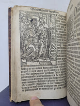 Load image into Gallery viewer, Extraict de Plusieurs Sainctz Docteurs; Bound With; Horae, Use of Rome, 1584/Circa 1520. Sammelband including a Book of Hours