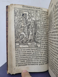 Extraict de Plusieurs Sainctz Docteurs; Bound With; Horae, Use of Rome, 1584/Circa 1520. Sammelband including a Book of Hours