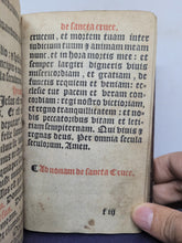 Load image into Gallery viewer, Extraict de Plusieurs Sainctz Docteurs; Bound With; Horae, Use of Rome, 1584/Circa 1520. Sammelband including a Book of Hours